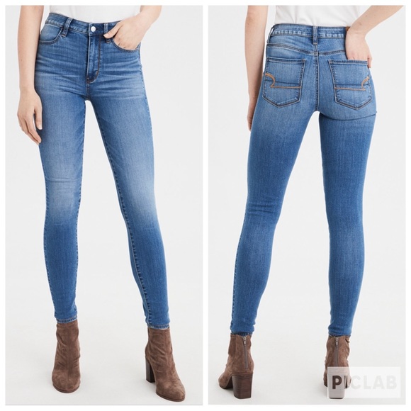 super hi rise jegging american eagle